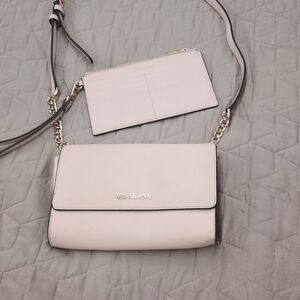 Michael Kors Light Pink Saffiano Crossbody